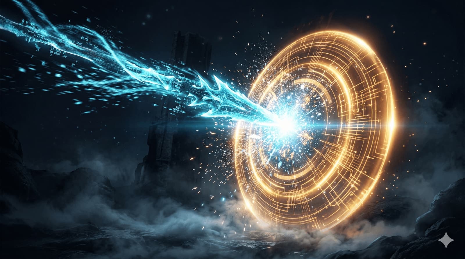 AI's Spear and Shield