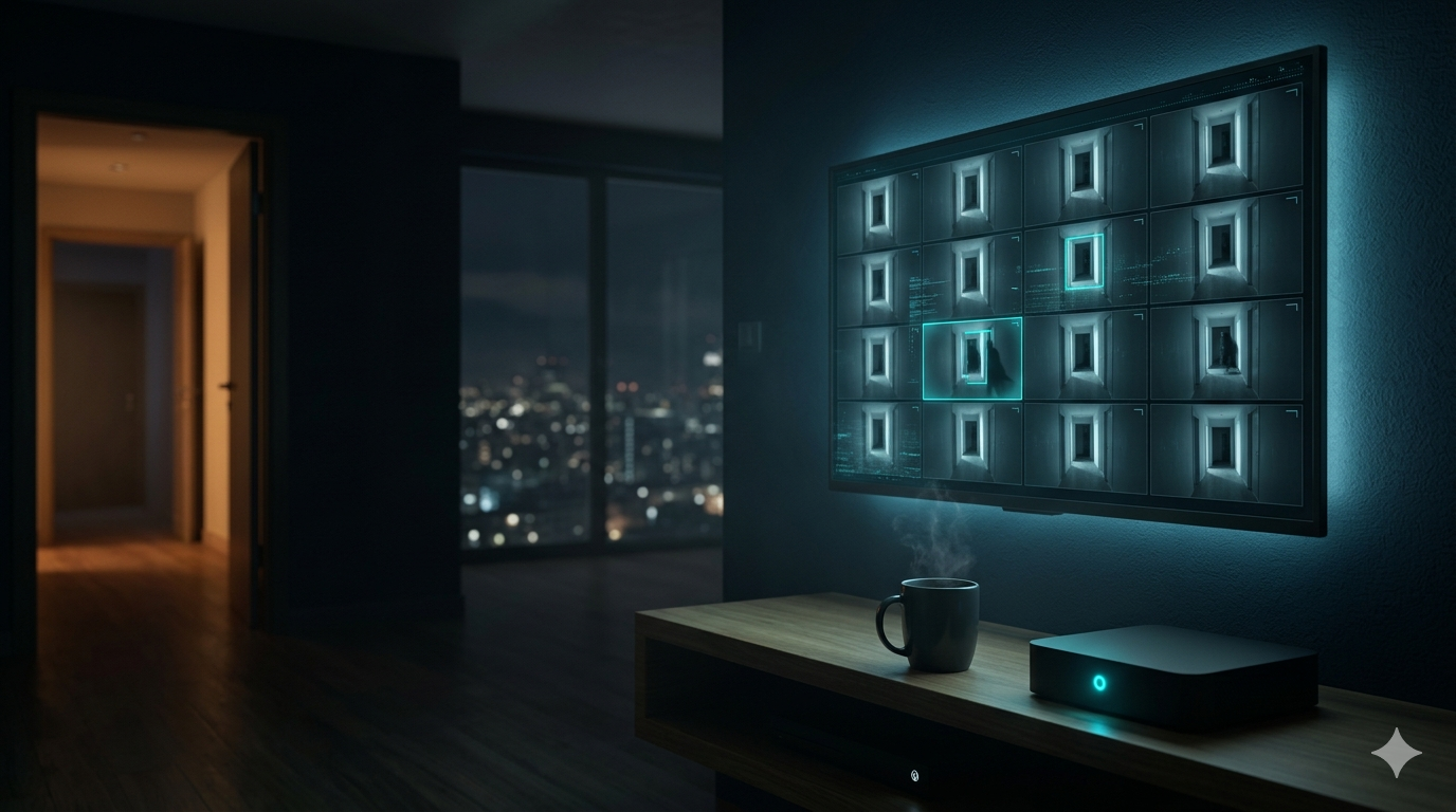 家庭监控夜间异步分析